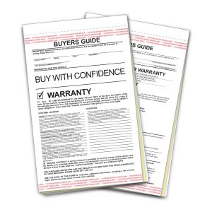 Buyers Guide 2 Strip Adhesive - 3PT - 7-1/3" x 11-3/4" Qty. 1