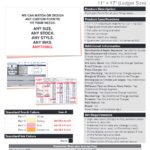 Custom Carbonless 11″ x 17″