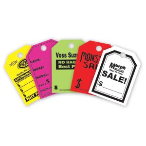Custom Mirror Hang Tags